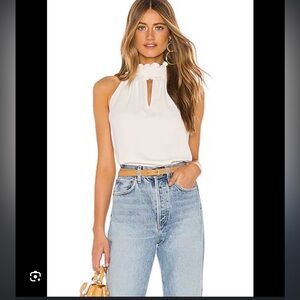 Amanda Uprichard Talita top black small